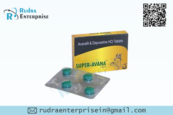 Super Avana Tablet, Packaging Size: 1x4 Tablets